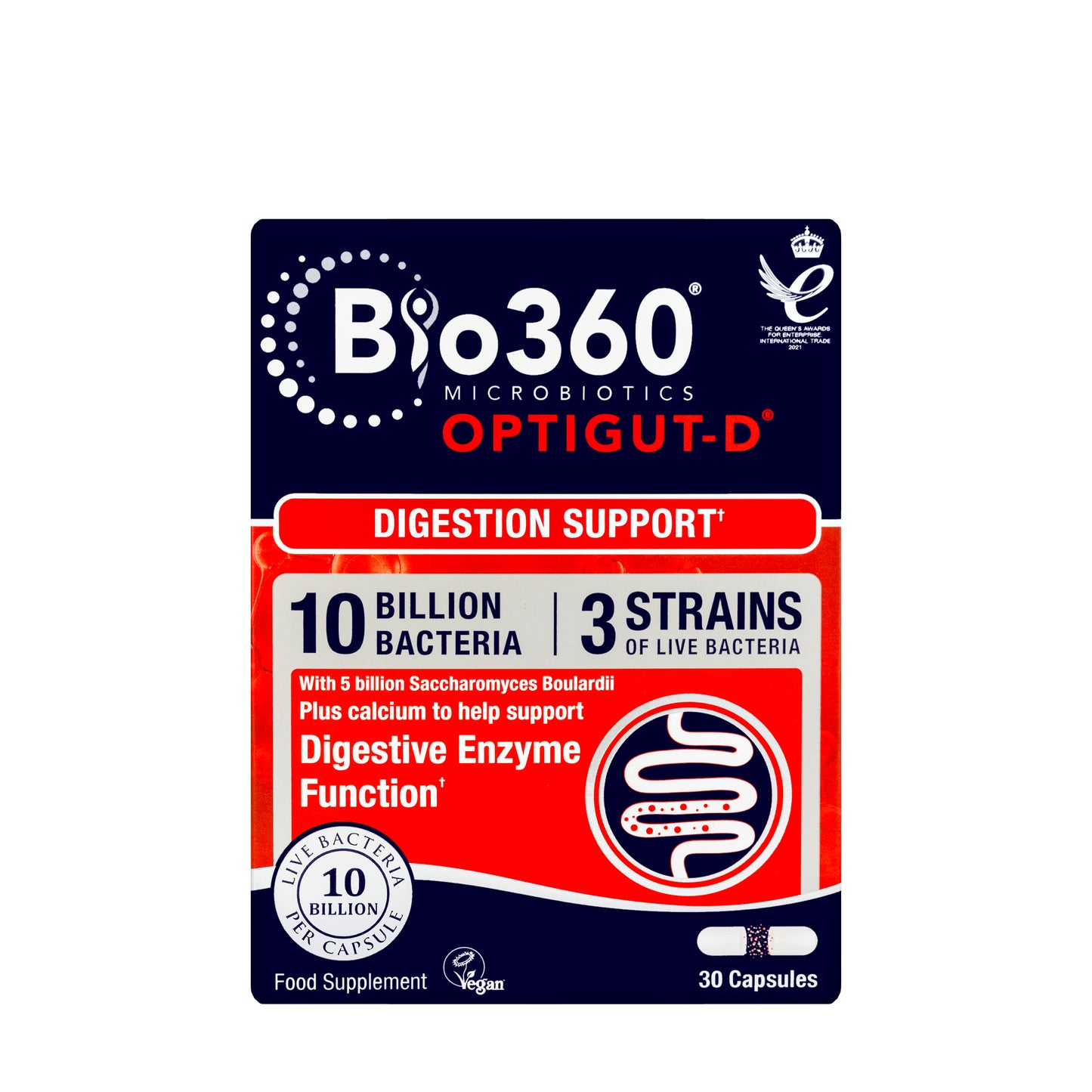 Bio 360  OPTIGUT-D 10 Billion 30 Capsule