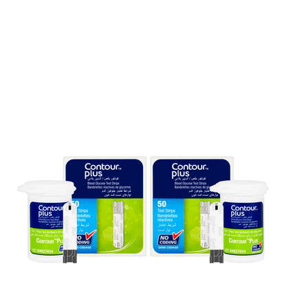 Contour Plus 2X50 Strips (Offer)