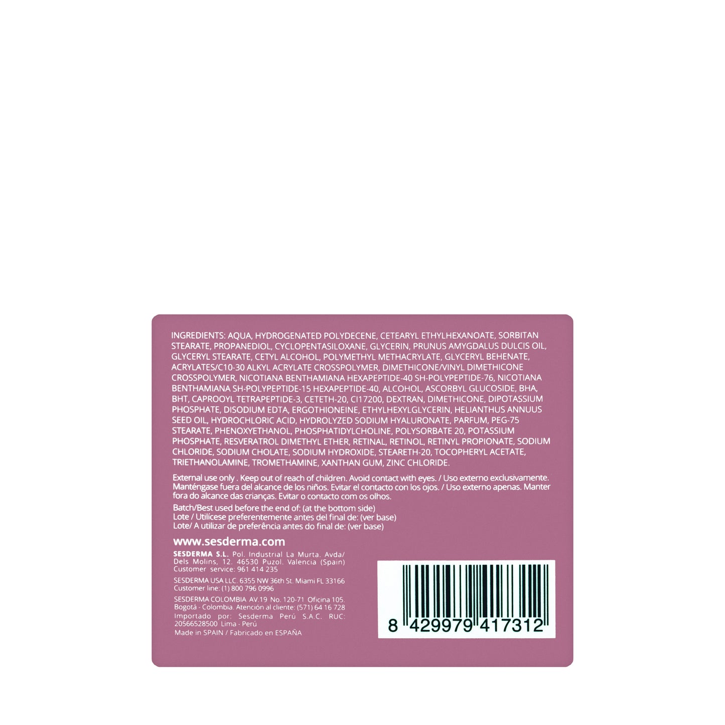Sesderma Retiage Anti-Age Cream 50 ml