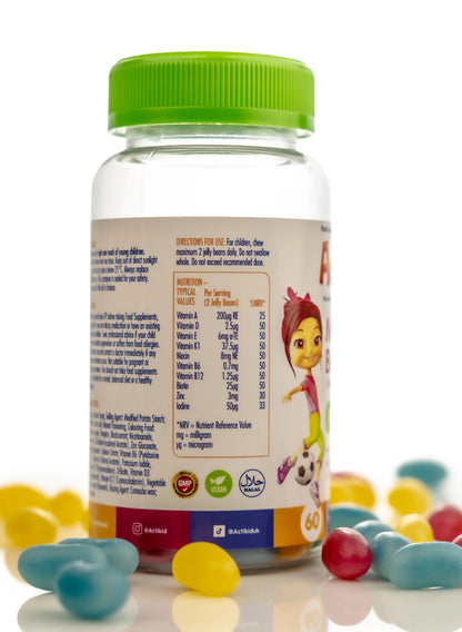 Actikid Magic Beans Multi Vitamin 60 Gummies