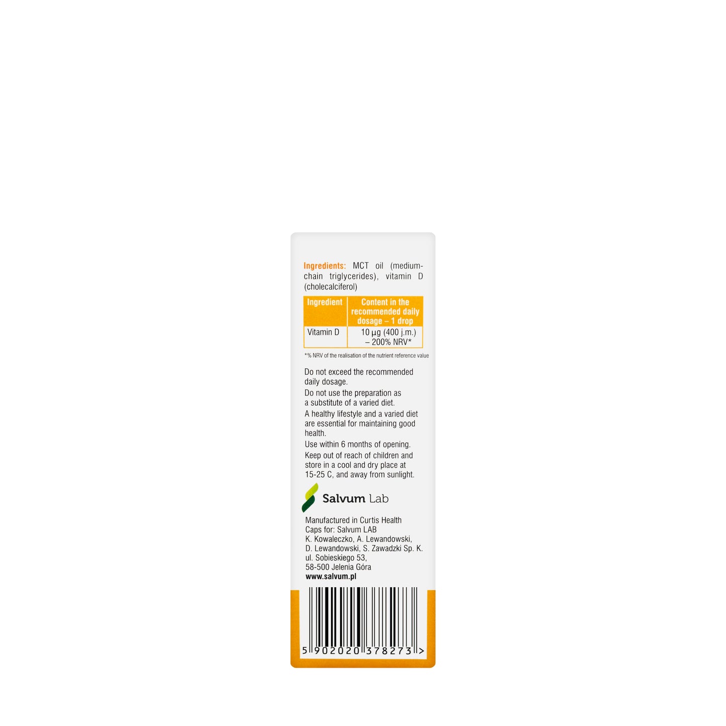 Vitbaby D Comfort 400IU 10ml