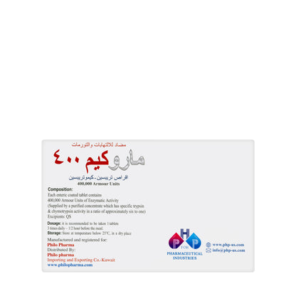 Marochym 400 mg 10 Tablet