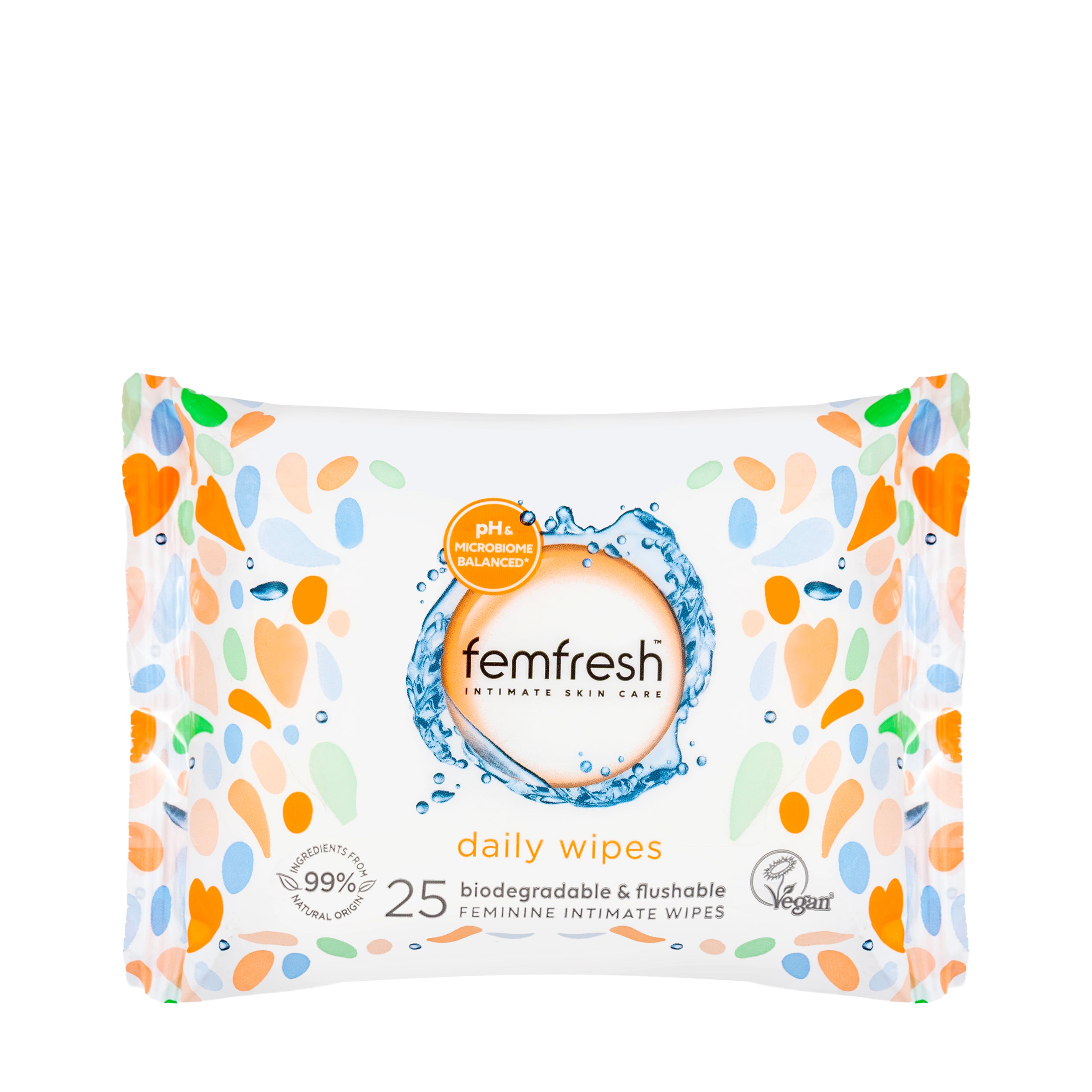 Femfresh 0% Sensitive Intimate 25 Wipes