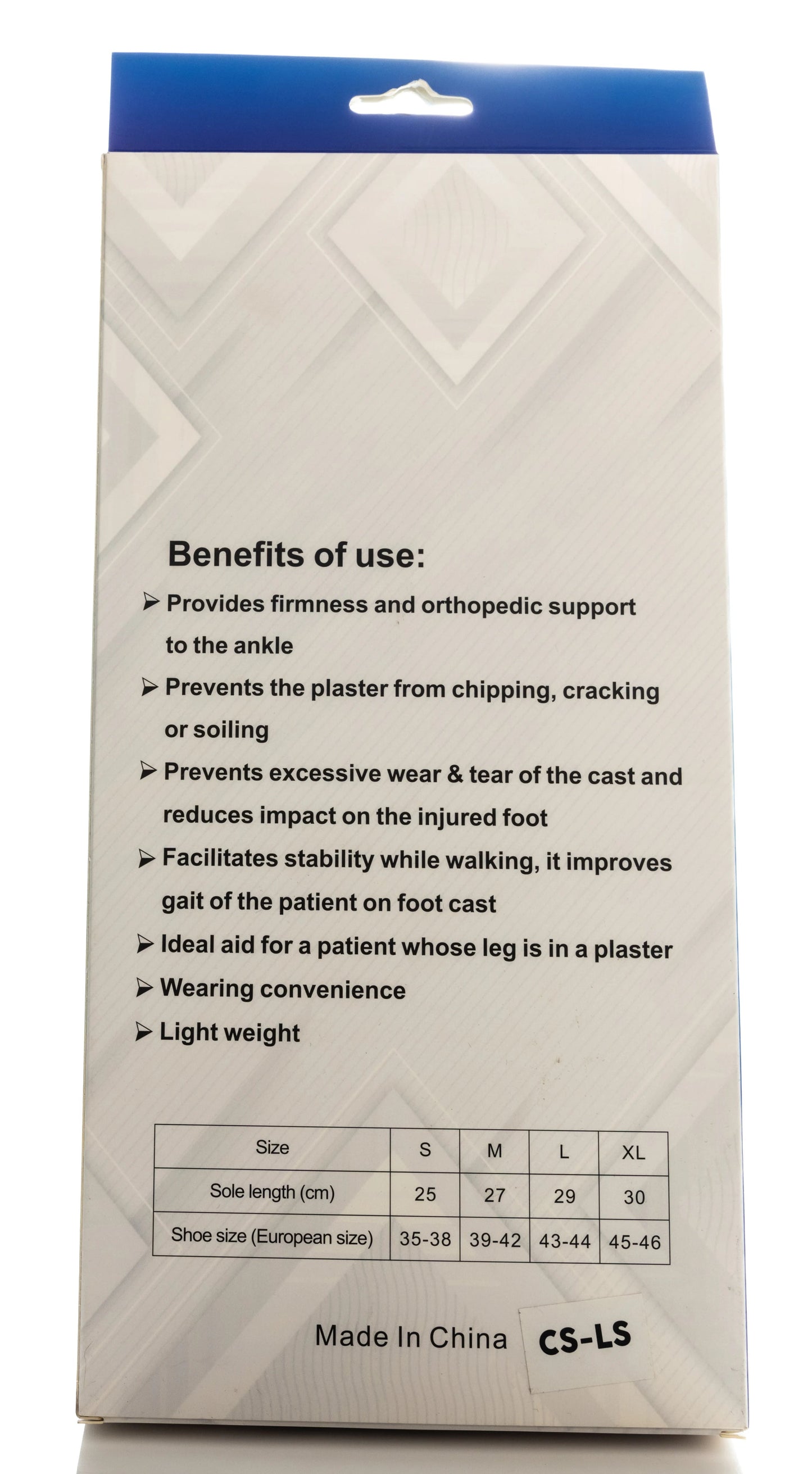 Zero Pain Cast Shoe [Large]
