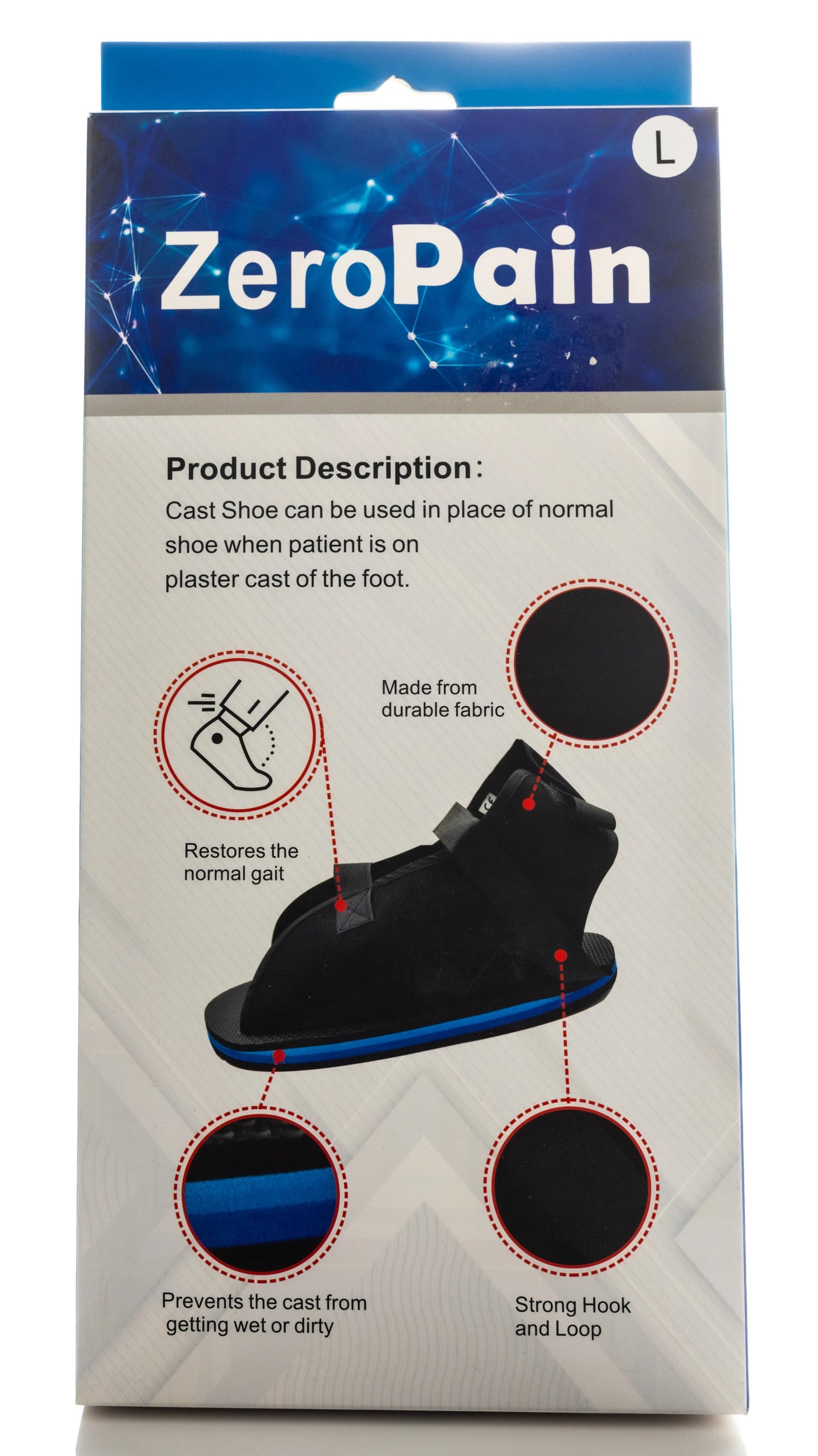 Zero Pain Cast Shoe [Large]