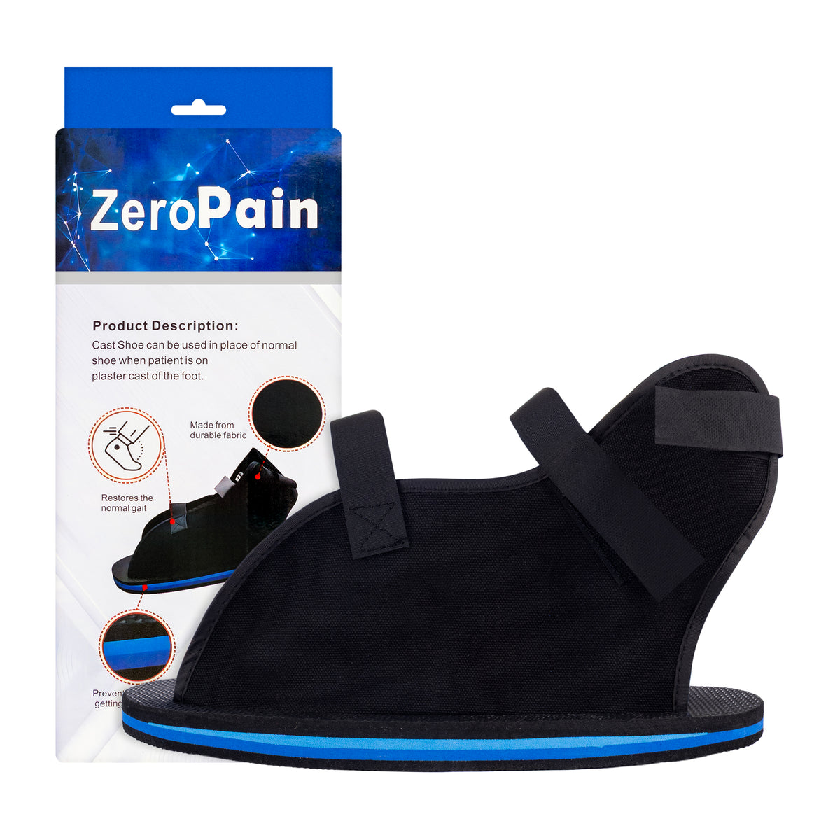 Zero Pain Cast Shoe [X-Large]