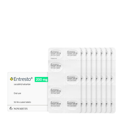 Entresto 200Mg 56 Tablets