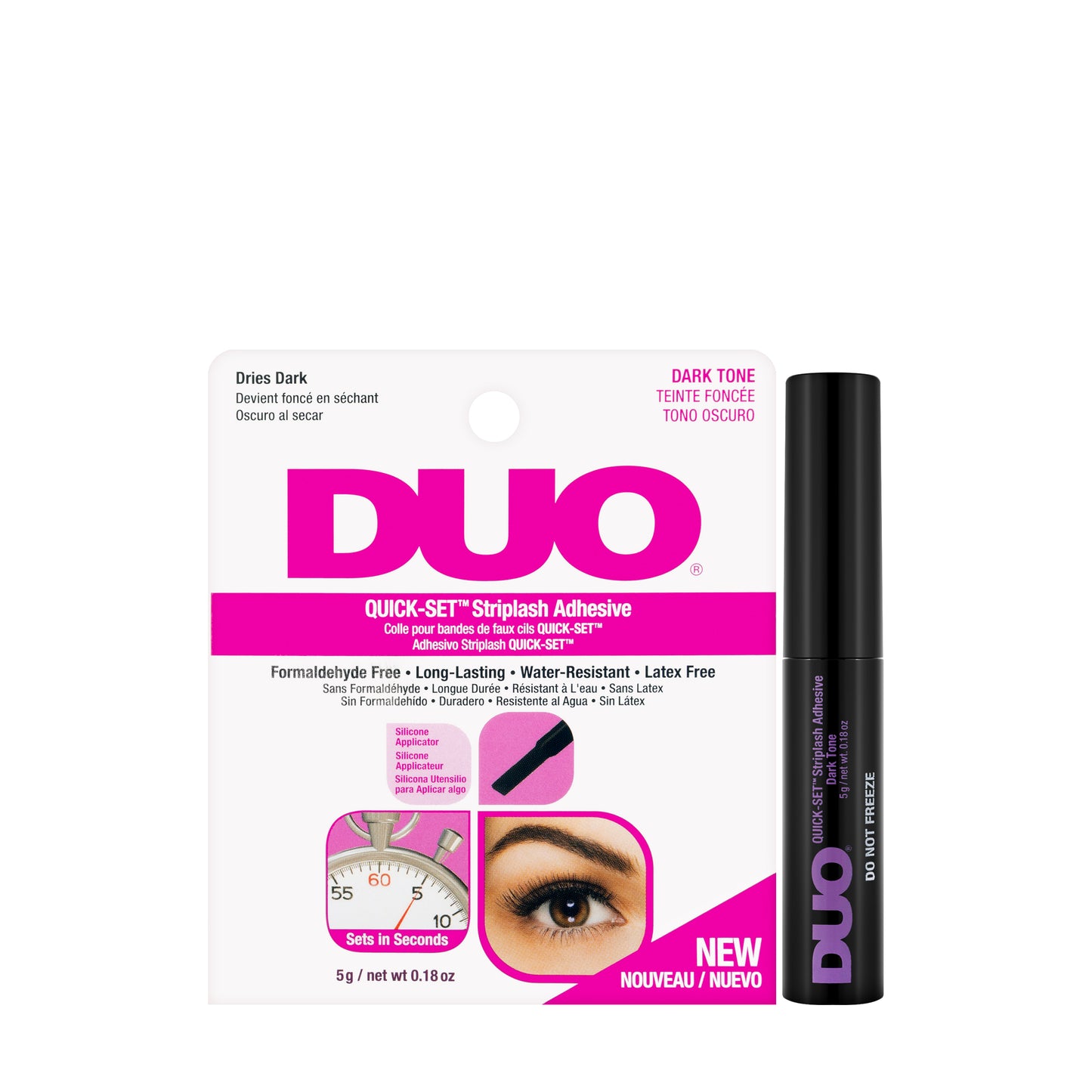 Duo Quick-Set Striplash Adhesive [Dark Tone] 5 Gm