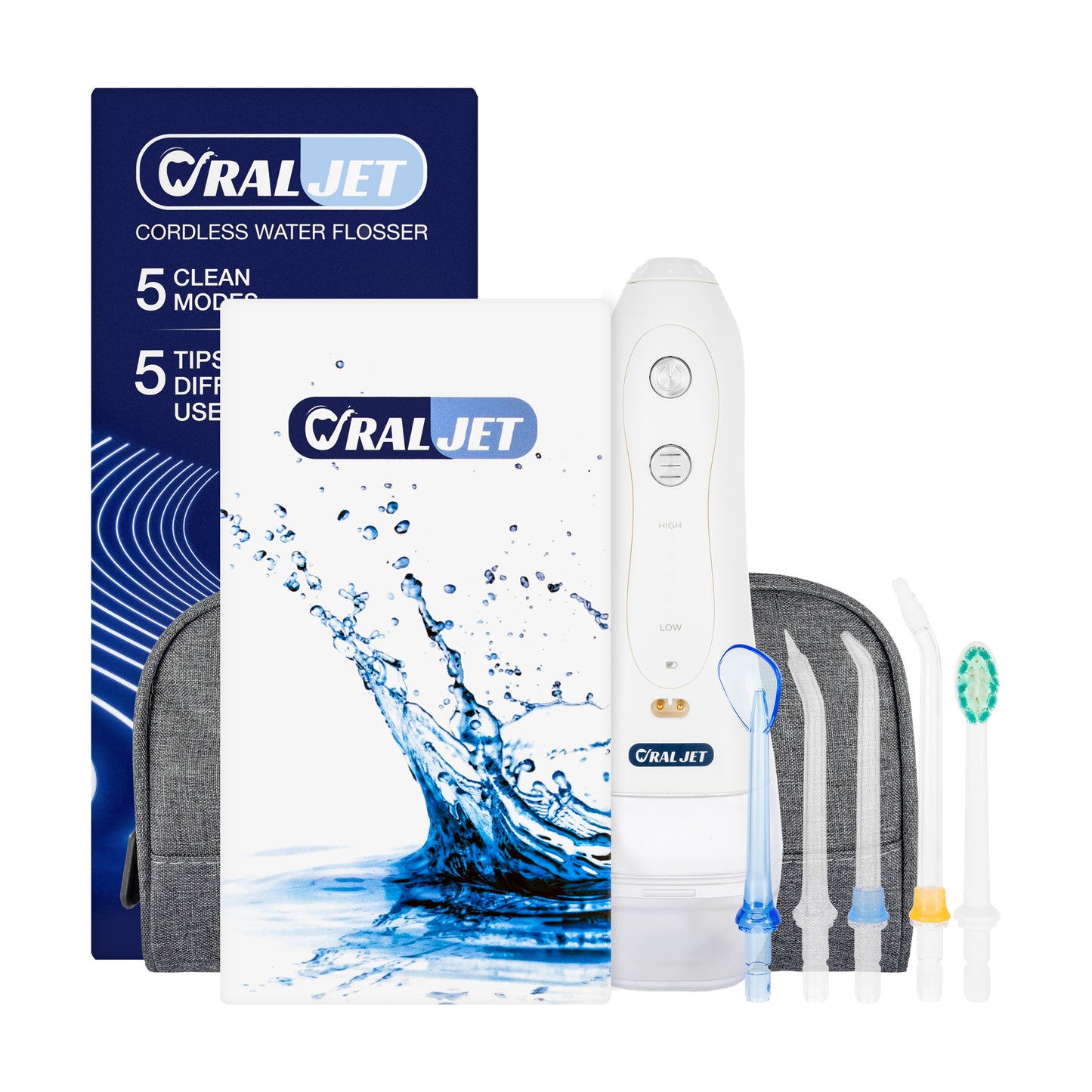 Oraljet Flosser white + Refill set