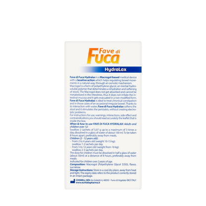 Fuca di Fave Hydralax Powder 30 Sachets