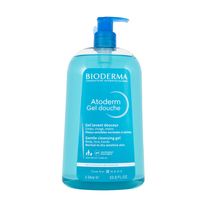 Bioderma Atoderm Gel Douche 1 Liter + 200 Ml Offer Pack