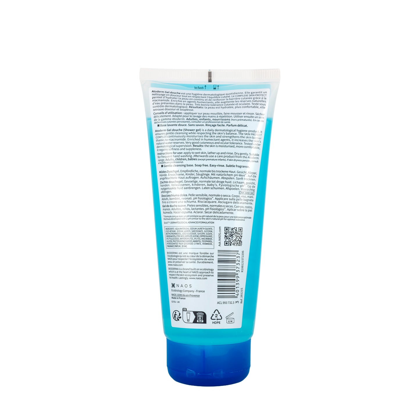 Bioderma Atoderm Gel Douche 1 Liter + 200 Ml Offer Pack