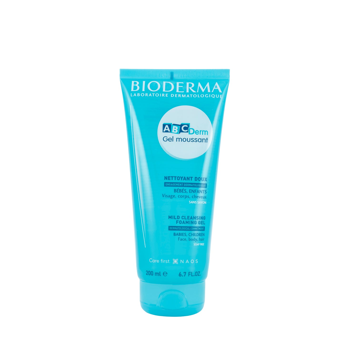 Bioderma ABCDerm Moussant Mild Foaming Cleanser 1 Liter+200 Ml Offer Pack