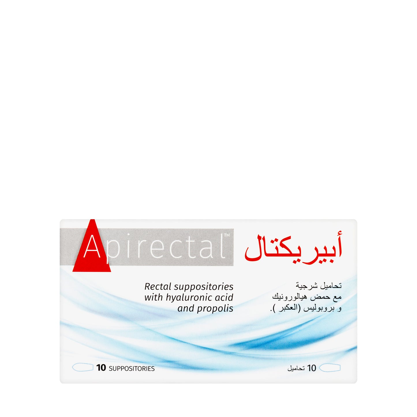 Apirectal Hyaluronic Acid suppository 10pieces