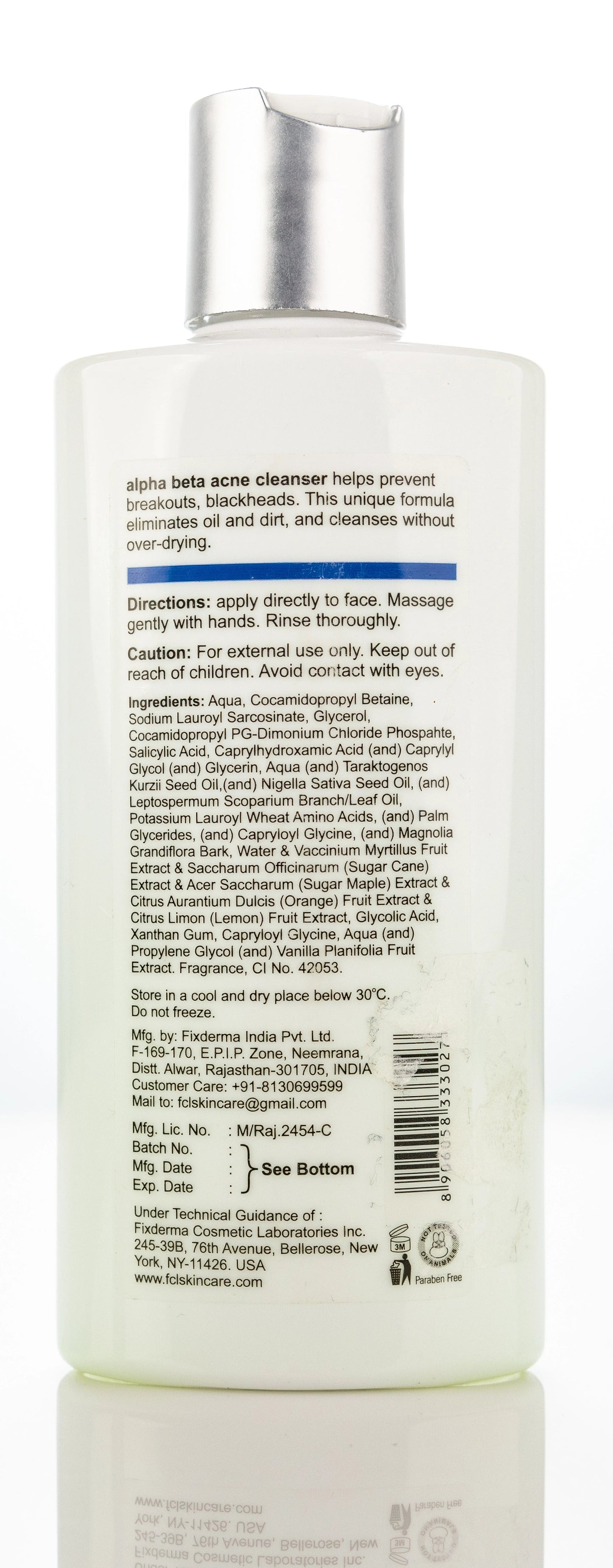 Fcl Alpha Beta Acne Cleanser 200Ml