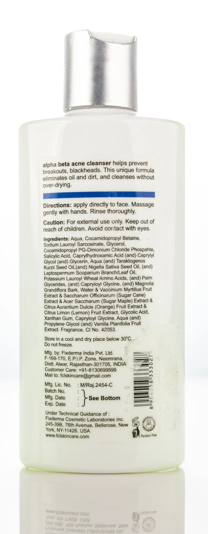 Fcl Alpha Beta Acne Cleanser 200Ml