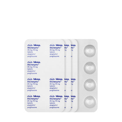 Incresync 25/15Mg 28 Tablets