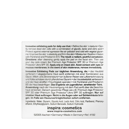 Inspiramed AHA Radiant Complexion Pads 40 Pieces