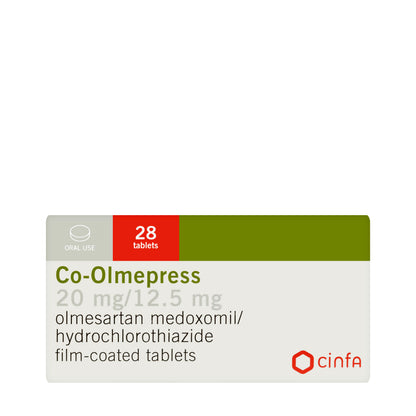 Co-Olmepress 20/12.5Mg 28 Tablets