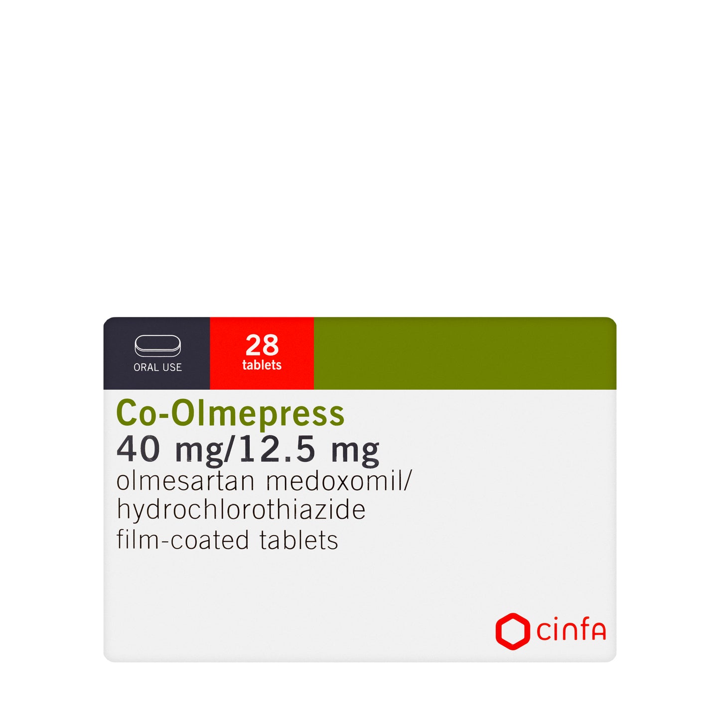 Co-Olmepress 40/12.5Mg 28 Tablets