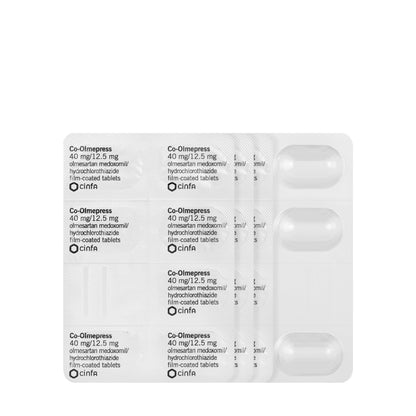 Co-Olmepress 40/12.5Mg 28 Tablets