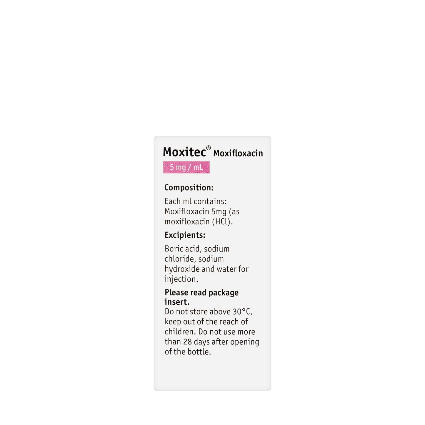 Moxitec 5Mg/Ml Drops 5Ml