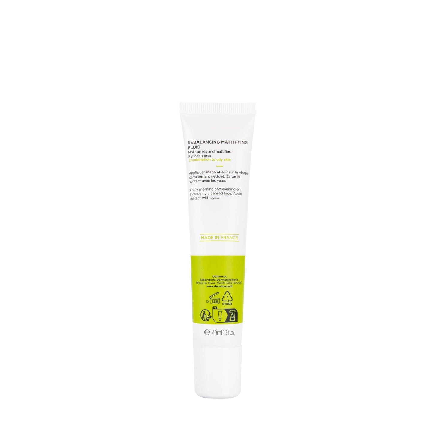 Dermina Normalina Rebalancing Mattifying Fluid 40 Ml