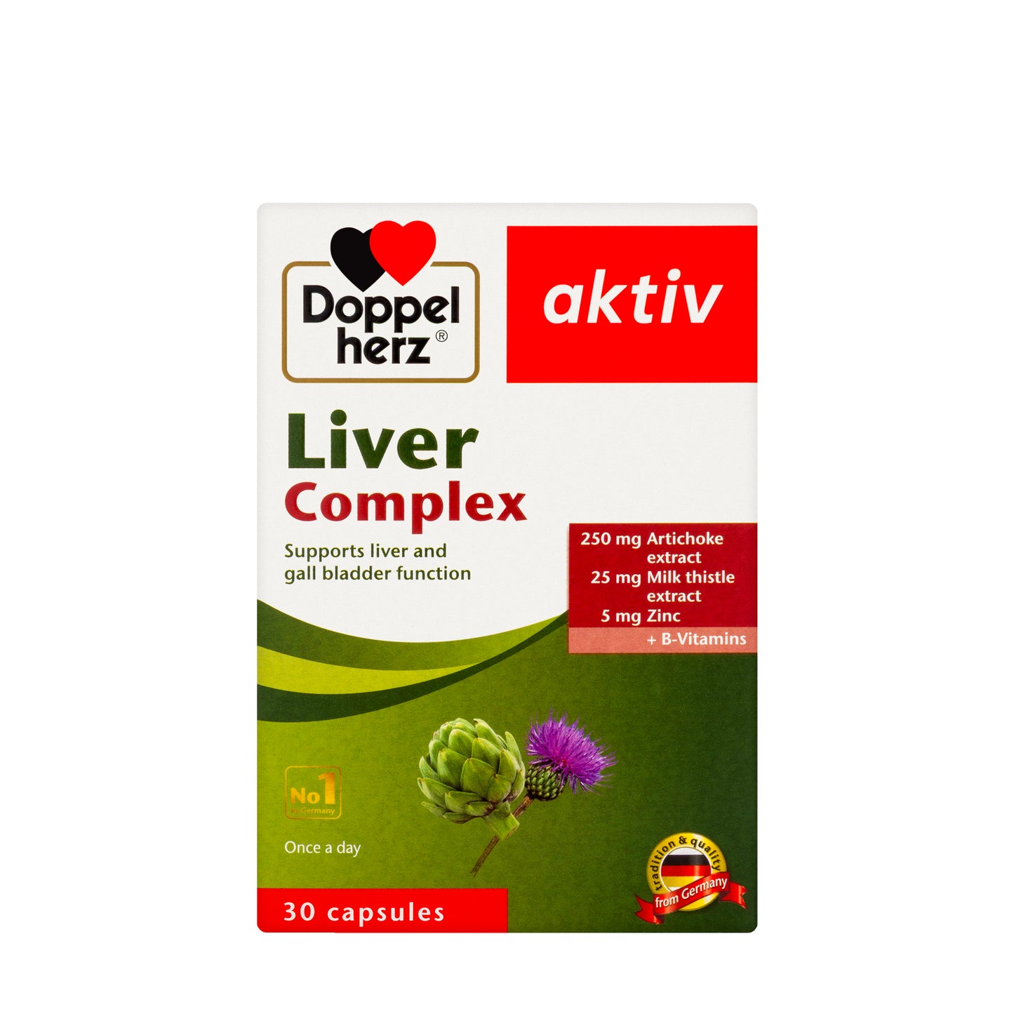 Doppelherz Aktiv Liver Complex 30 Capsules