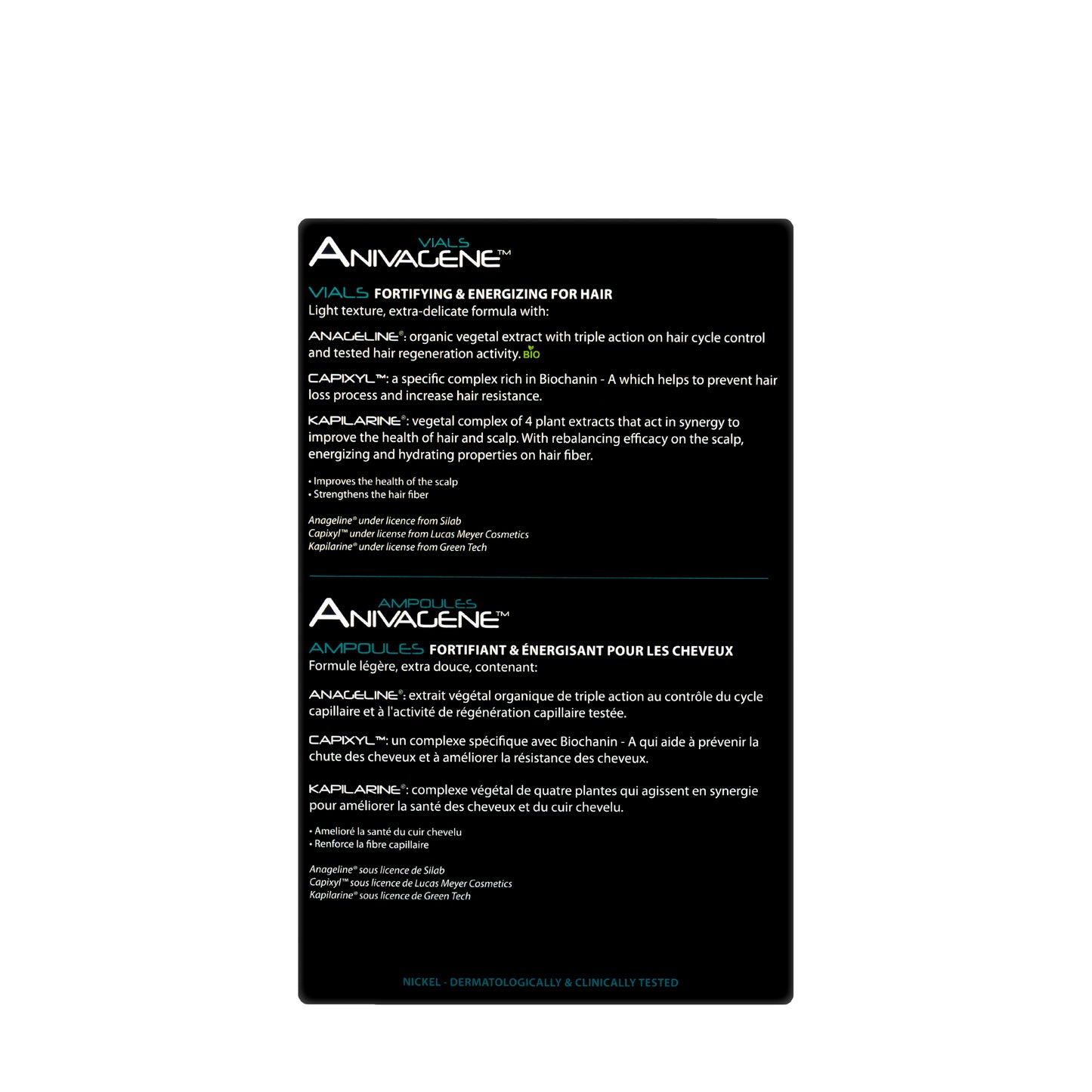 Anivagen Fortifying and Energizing Hair Ampoule 7X5Ml