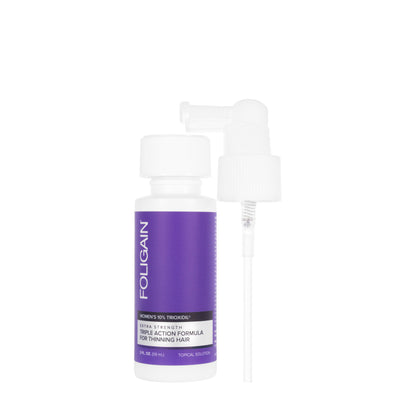 Foligain Women's 10% Trioxidil Extra Strength Topical Solution for Thinning Hair 59 Ml