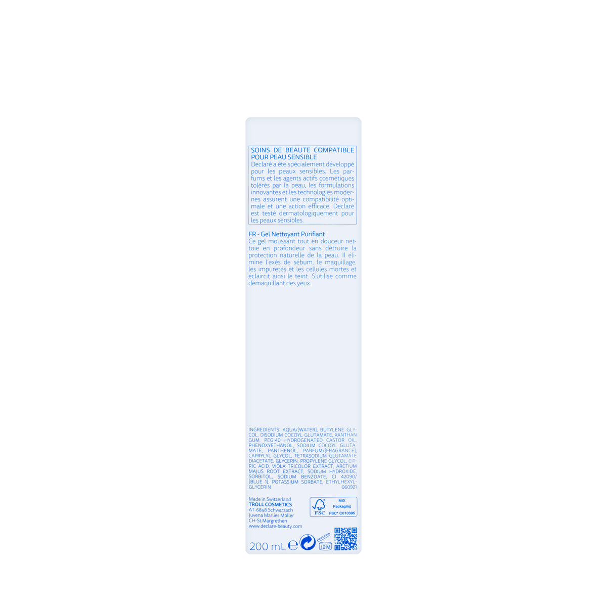 Declaré Pure Balance Purifying Cleansing Gel 200 ml