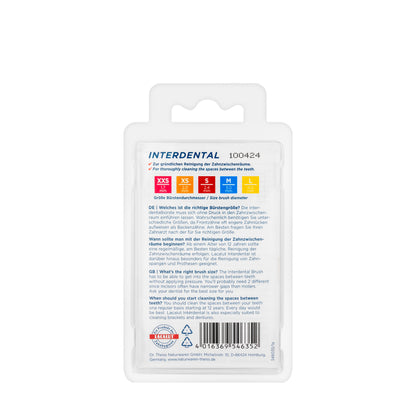 Lacalut Interdental Brush Orange 2mm -Xsmall (5Pieces)