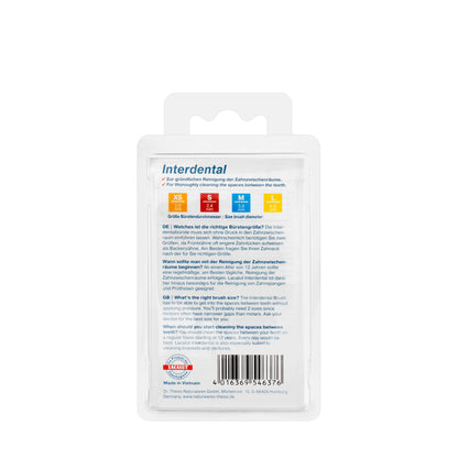 Lacalut Interdental Brush Blue 3mm -Medium (5Pieces)