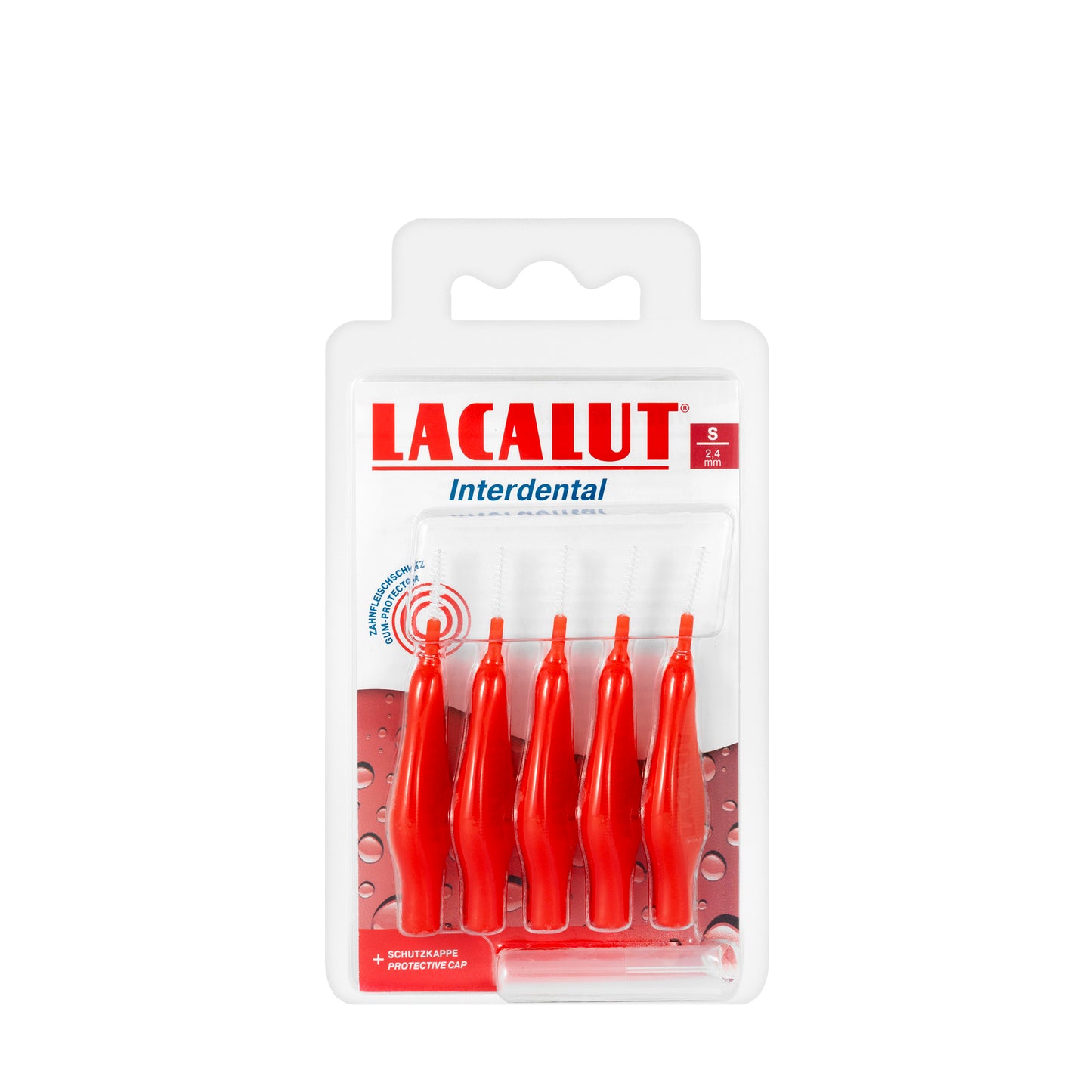 Lacalut Interdental Brush Red 2.4mm -Small (5Pieces)