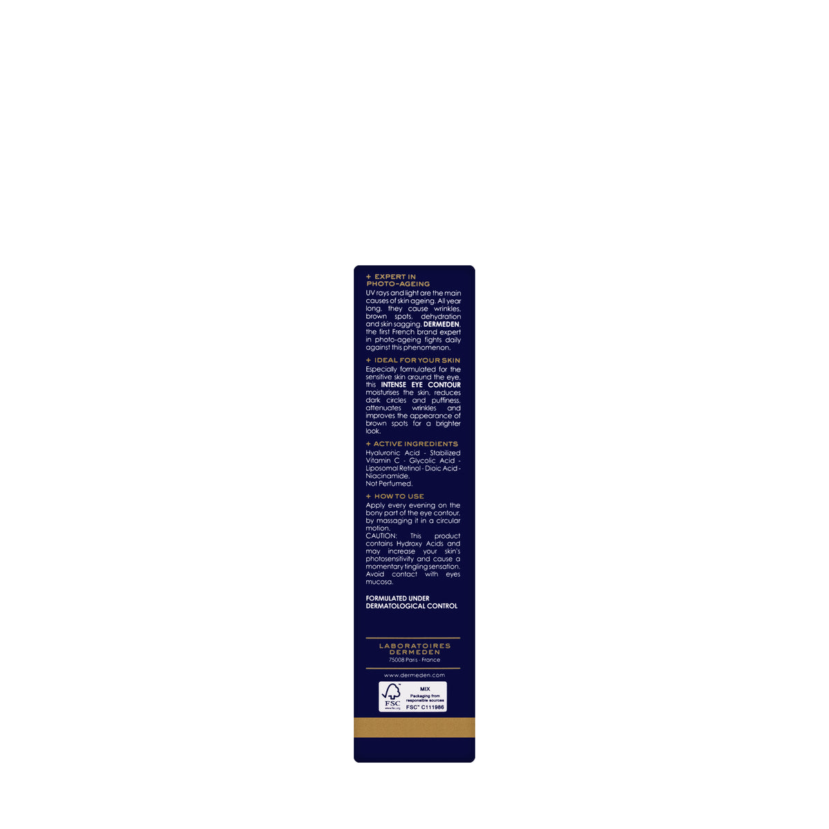 DermEden Night Protocole Intense Eye Contour 15 Ml