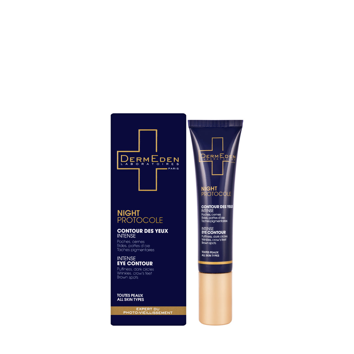 DermEden Night Protocole Intense Eye Contour 15 Ml