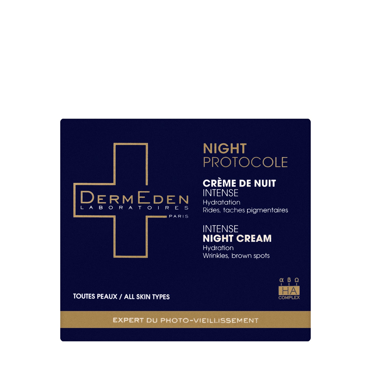 DermEden Night Protocole Intense Night Cream 50 ml
