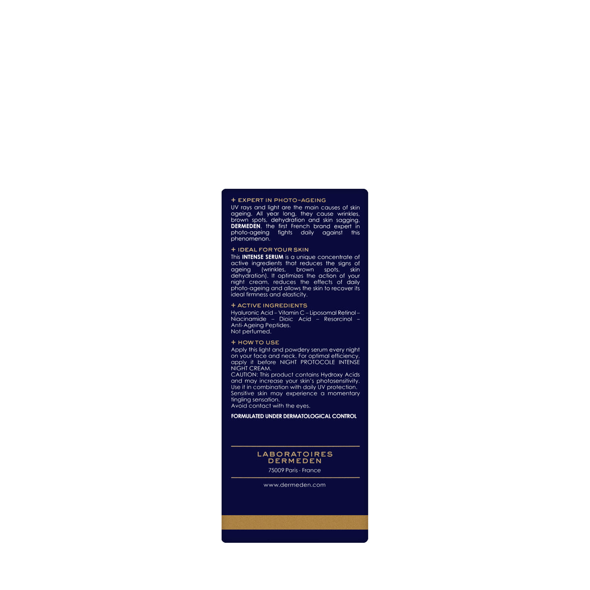DermEden Night Protocole Intense Serum 30 ml