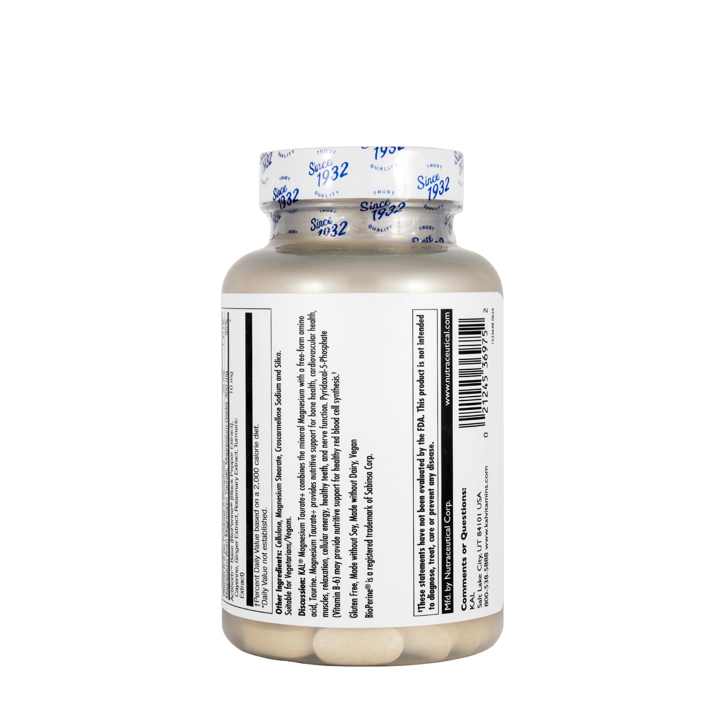 Kal Magnesium Taurate+ 90 Tablet