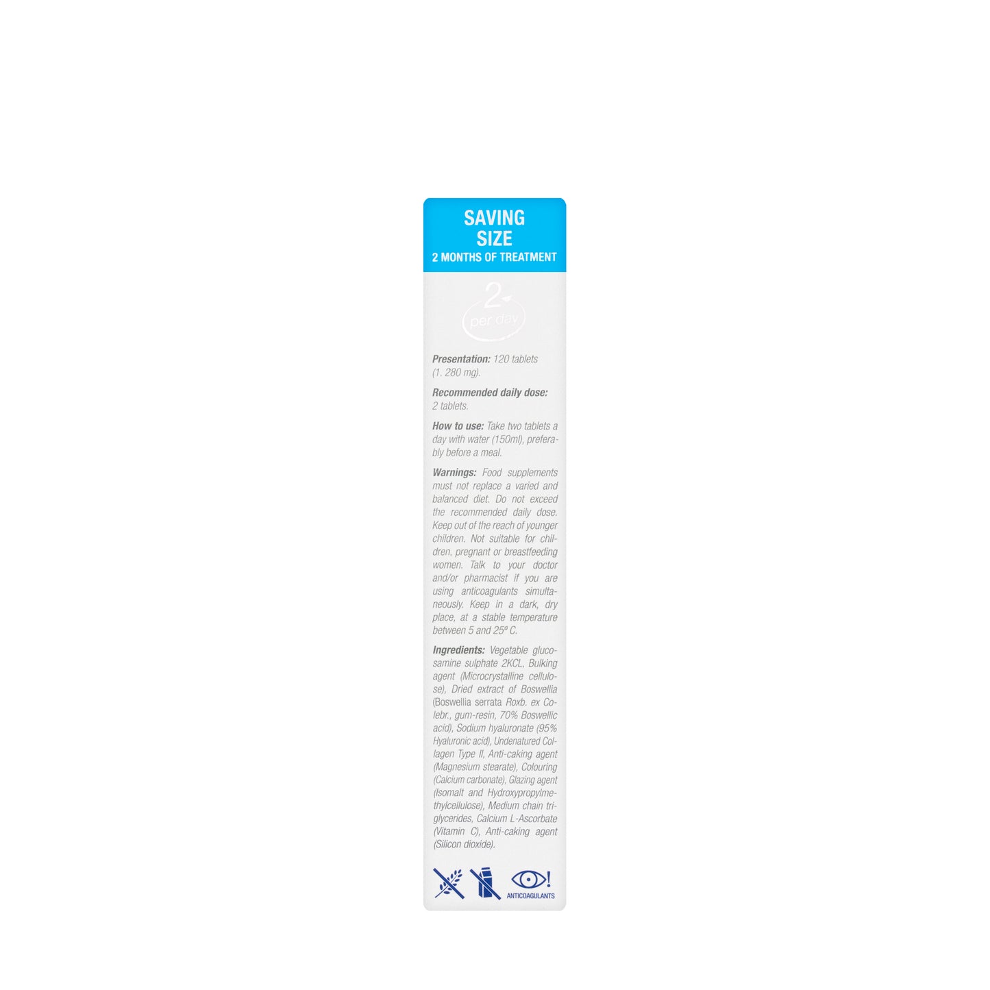Bonflex Collagen (Glucosamine) 120 Tablets