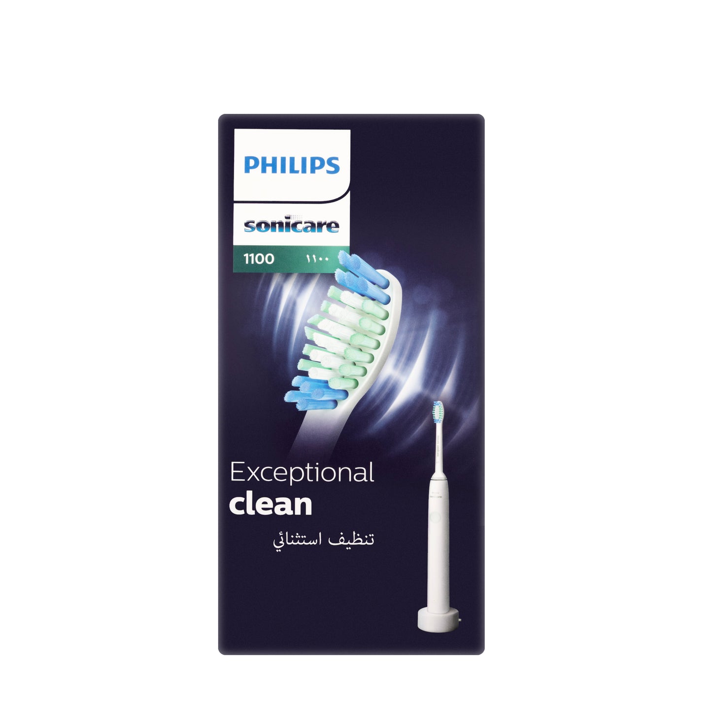 Philips Sonicare 1100 Electric Toothbrush-White [Hx3641/01]