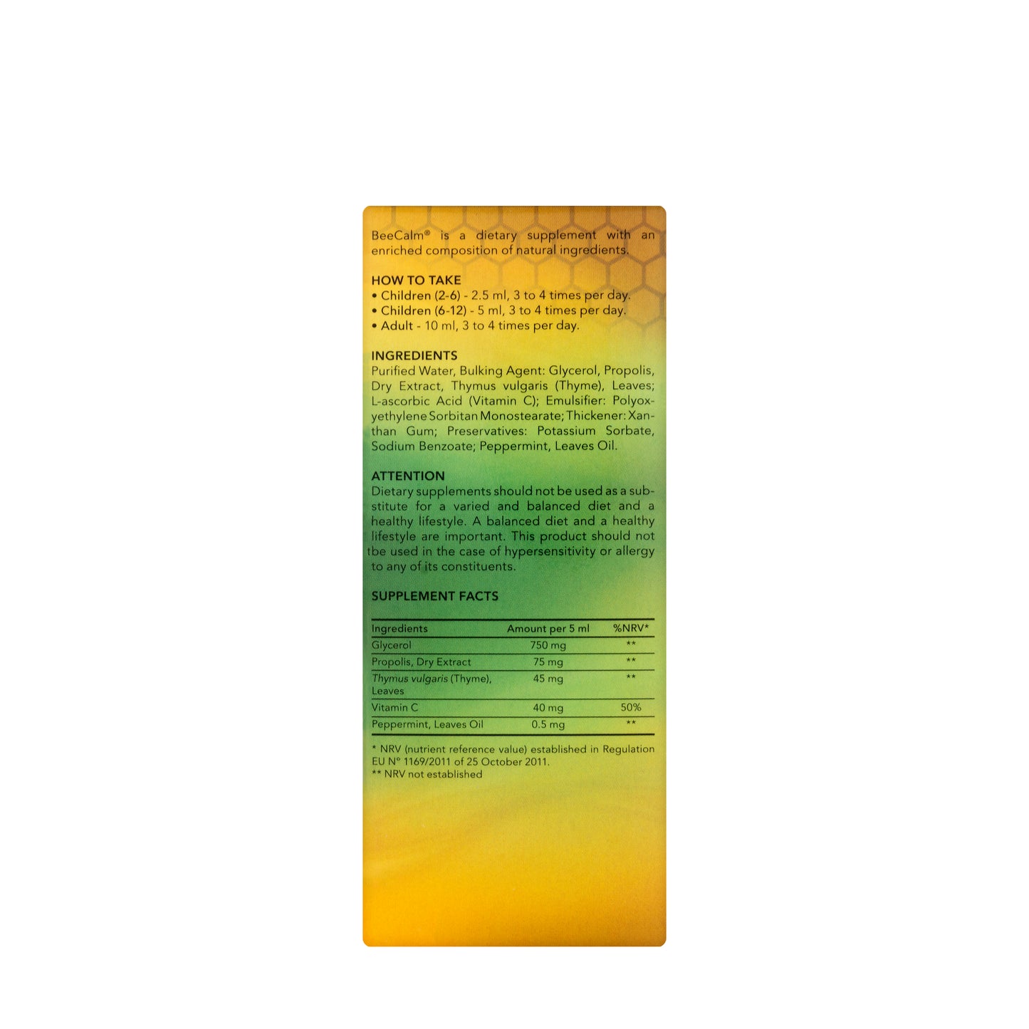 Beecalm Cough Syrup 100Ml