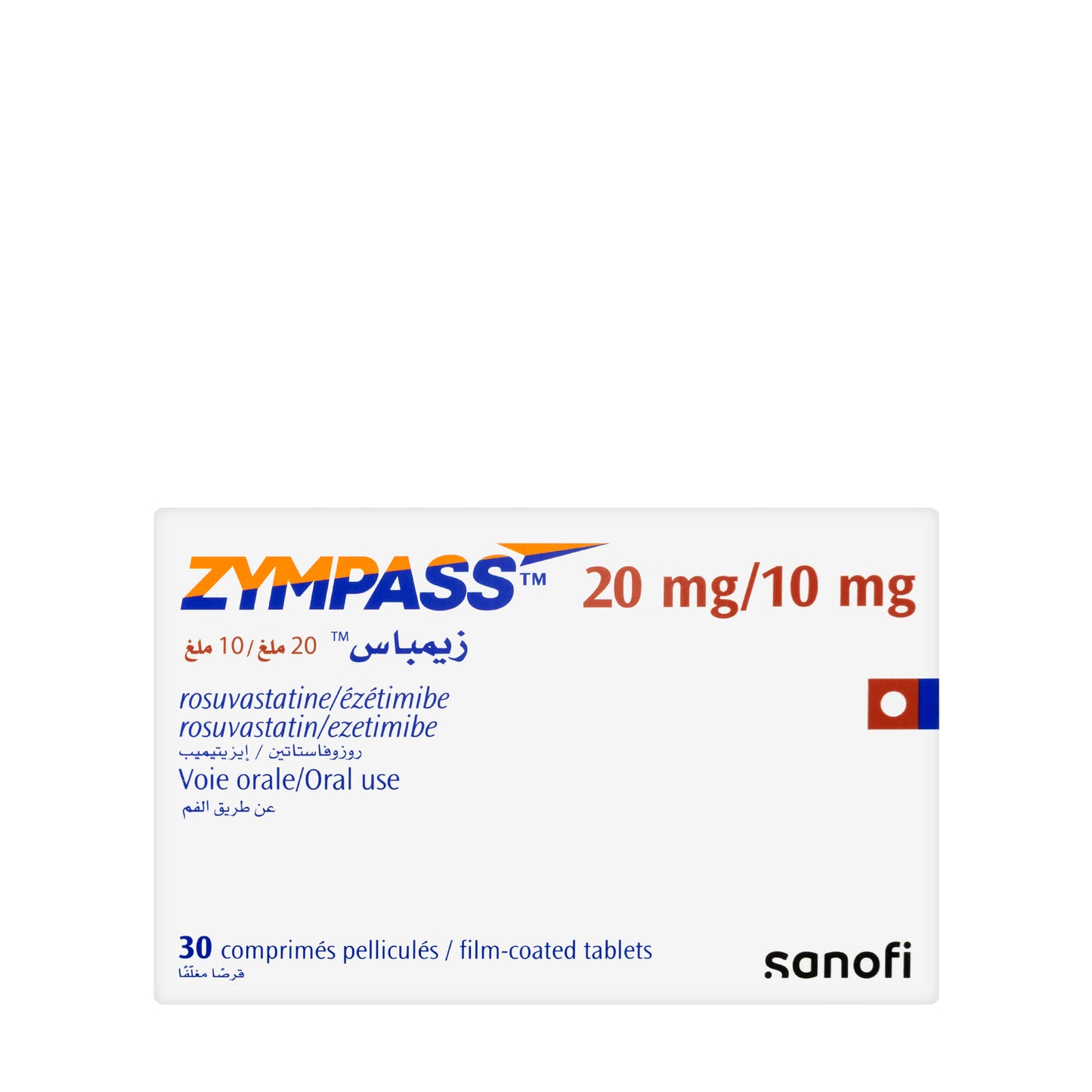 Zympass 20/10Mg 30Tablets