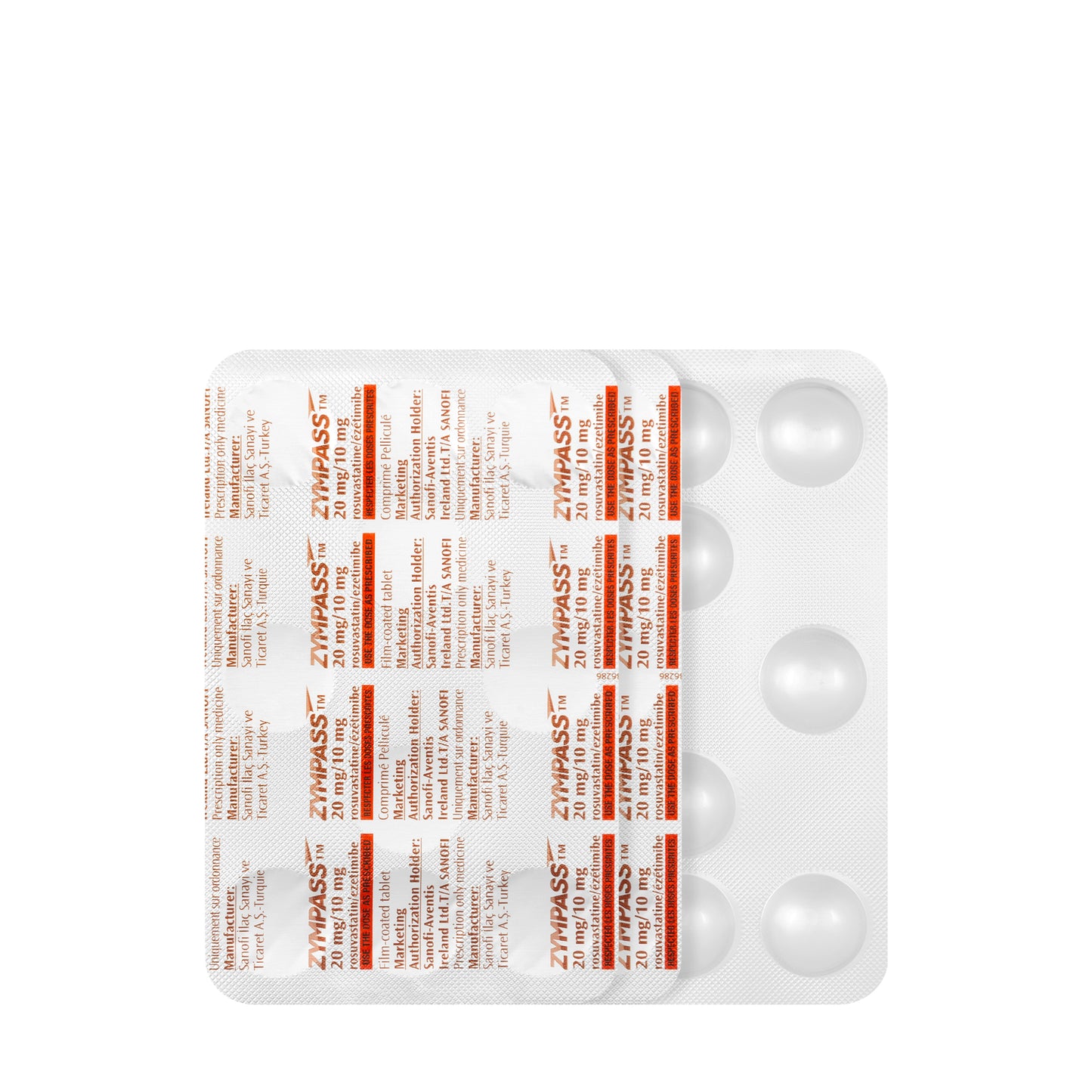 Zympass 20/10Mg 30Tablets