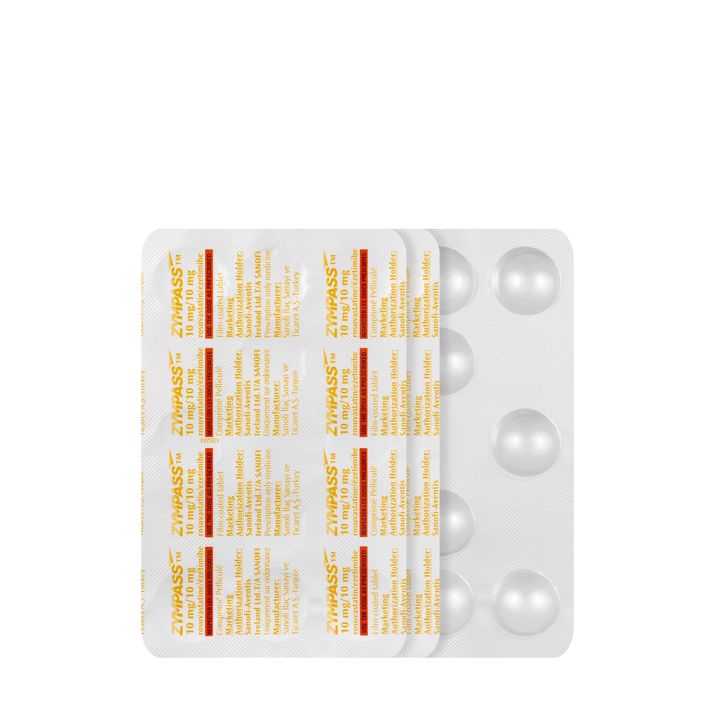Zympass 10/10Mg 30Tablets