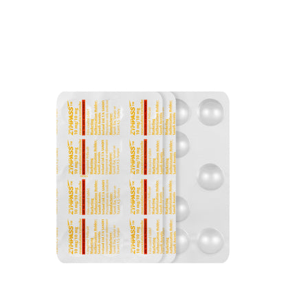 Zympass 10/10Mg 30Tablets