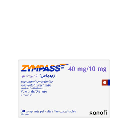 Zympass 40/10Mg 30Tablets