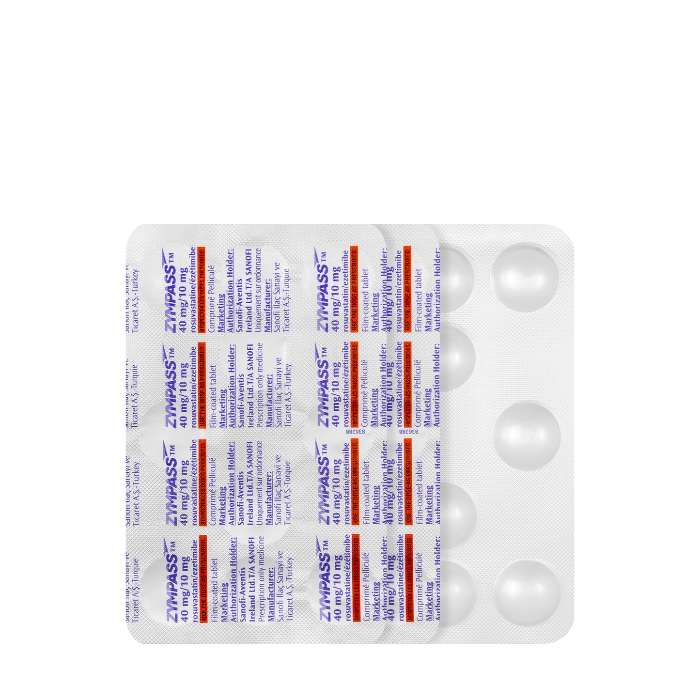Zympass 40/10Mg 30Tablets