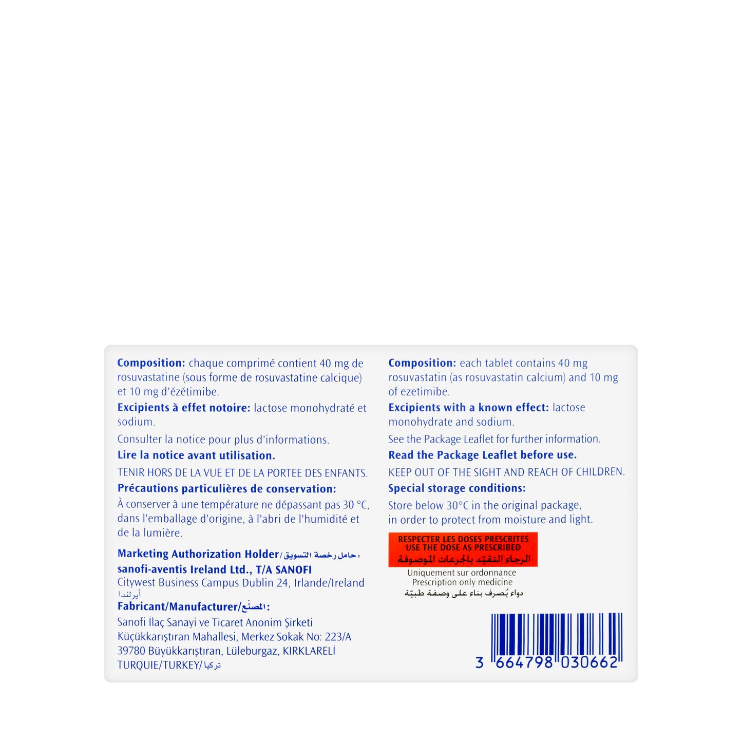 Zympass 40/10Mg 30Tablets