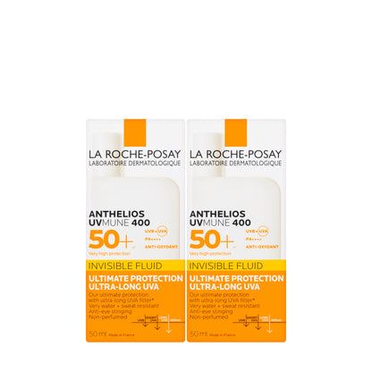 La Roche-Posay Anthelios Uvmune 400 Spf 50 Fluid 50Ml 1+1 Offer